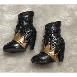 Disney Descendants Evie Isle of the Lost Replacement Black Shoes Boots